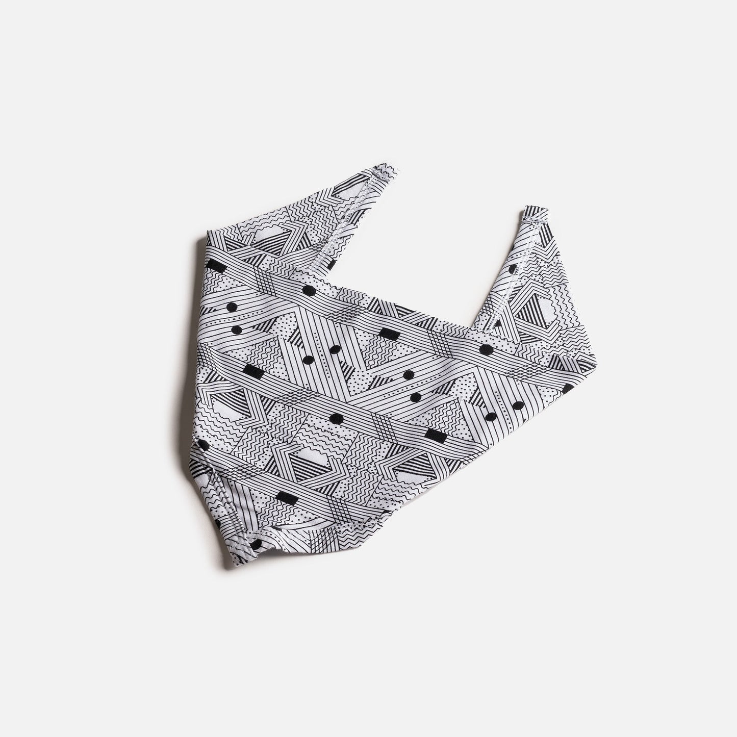 Matching Human & Dog Bandana & Face Mask Bundle - Geometric