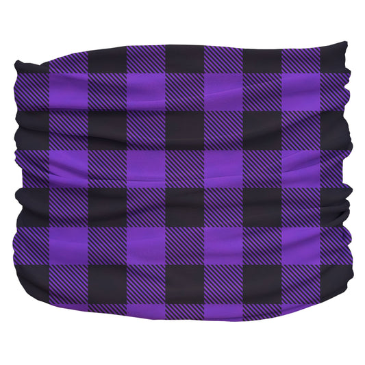 Buffalo Plaid Purple Pup Scruff